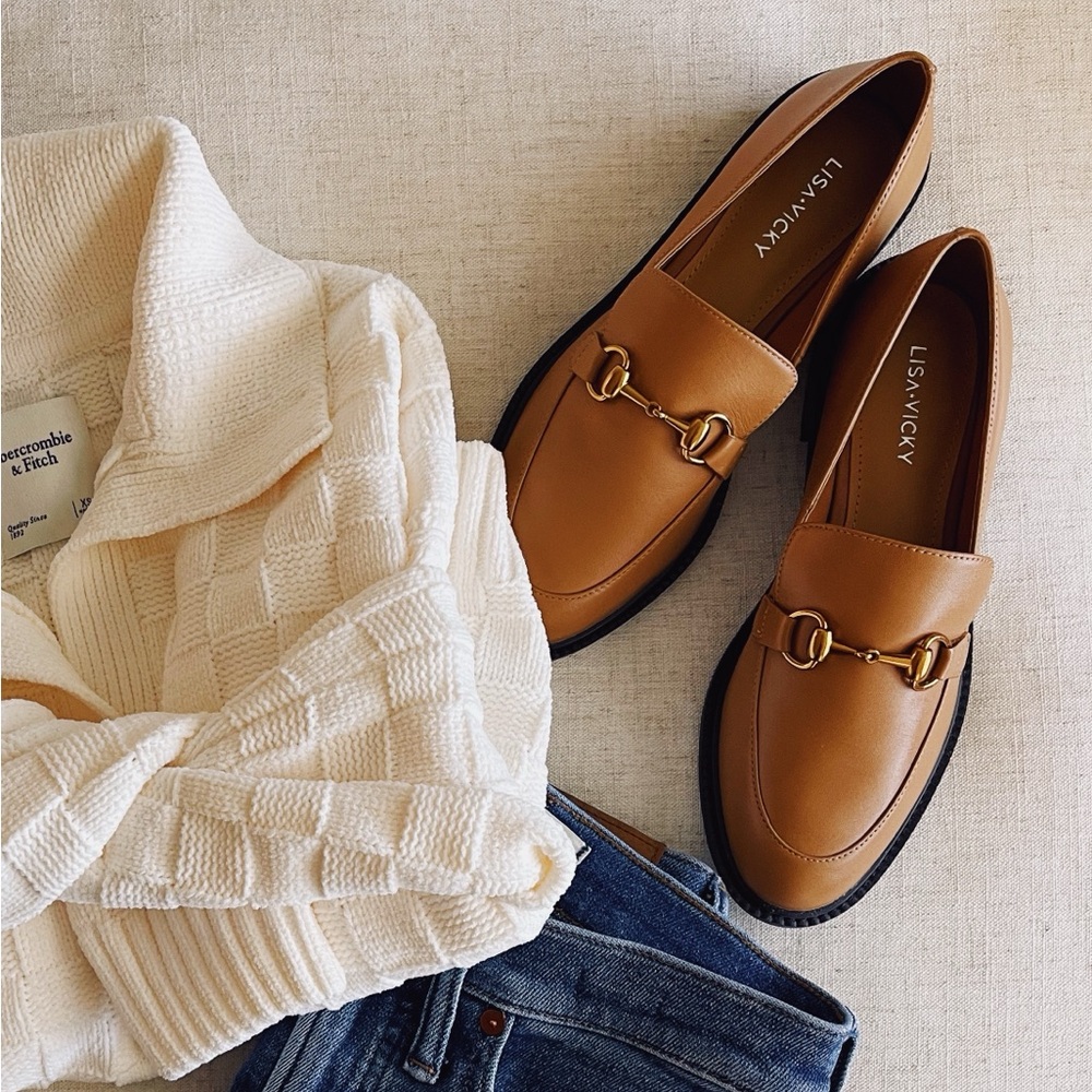 Lisa Vicky Brown Loafers
